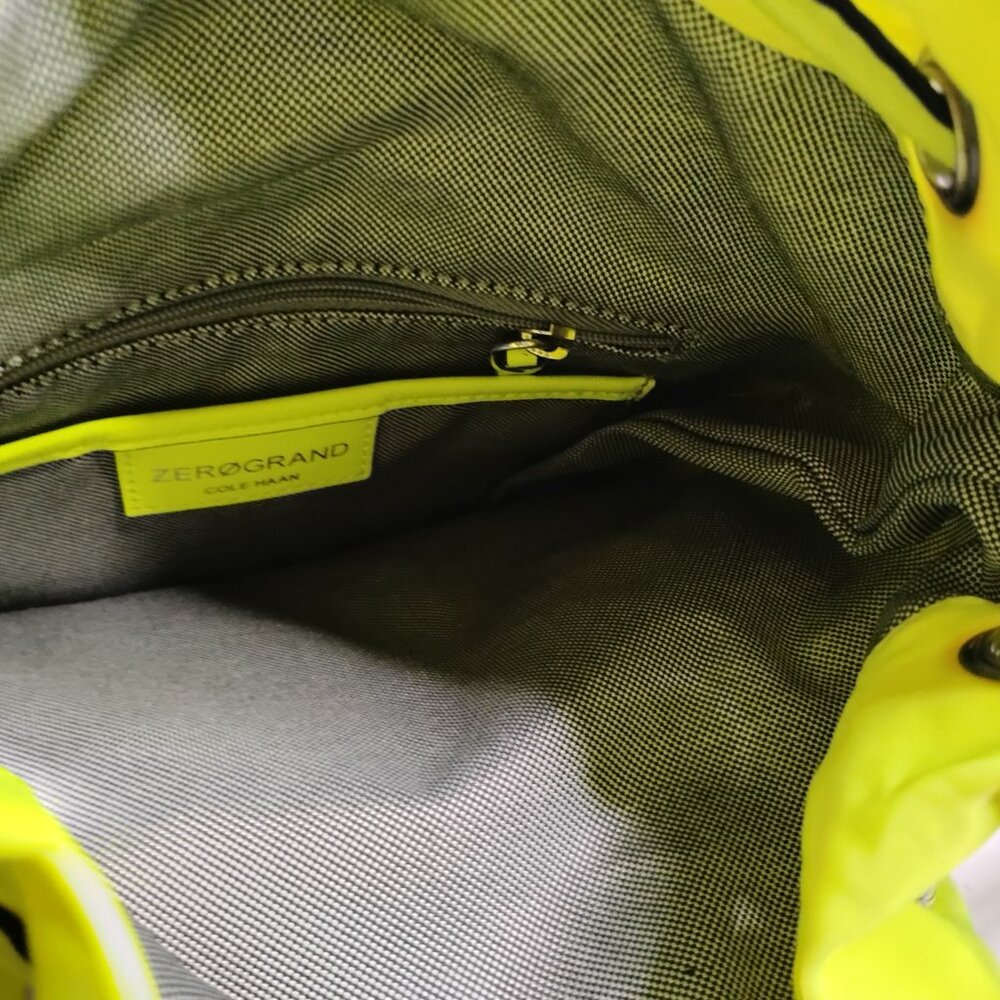 ZERØGRAND Cole Haan Neon Green-Yellow Bag - Picture 10 of 13